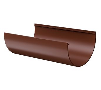 Жёлоб водосточный 3 м Комфорт (Comfort) Светло-коричневый